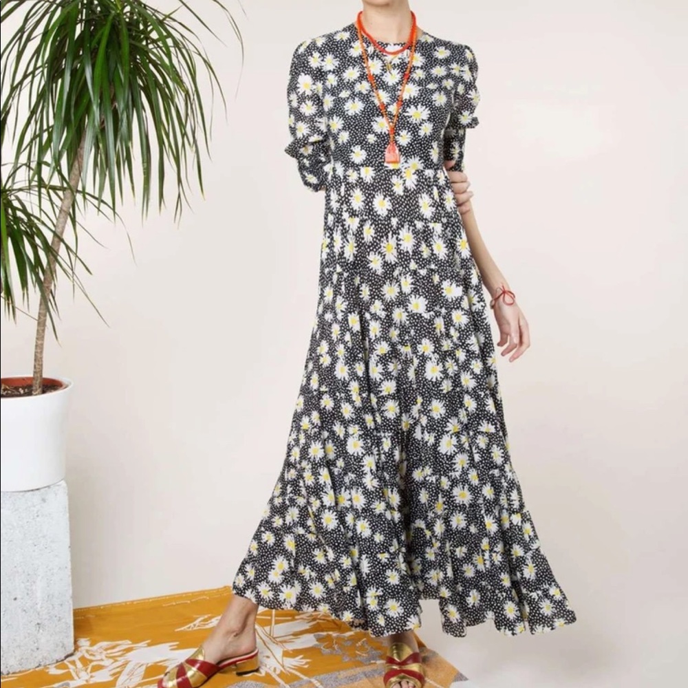 Rixo Esther Daisy Maxi Dress